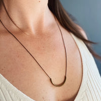 Curved Bar Necklace