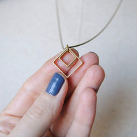 Geometric Necklace