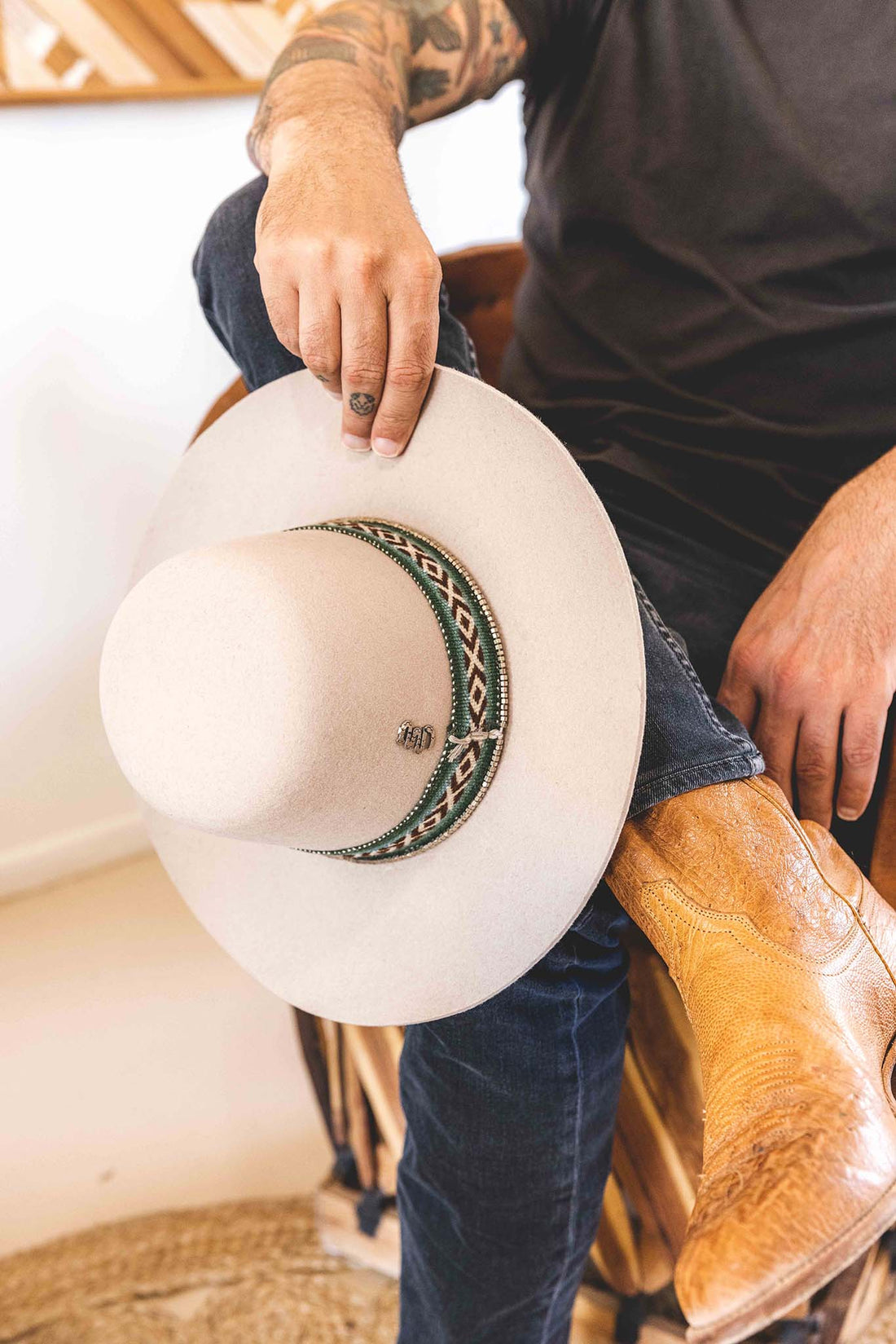 Wide Brim Felt Hats by Hampui Hats